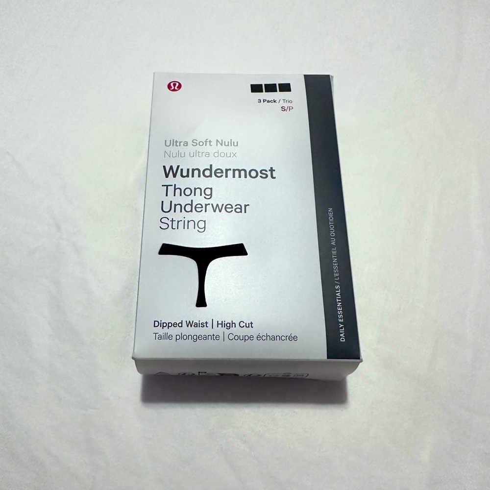 Lululemon 3-pack thong